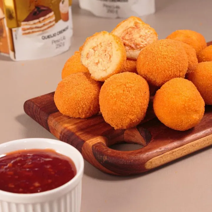 Bolinho de Salmão — foto real do produto